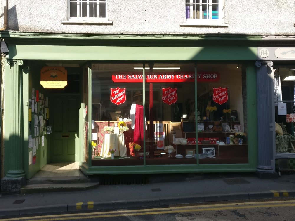 THE SALVATION ARMY CHARITY SHOP 66 Rhosmaen Street, Llandeilo
