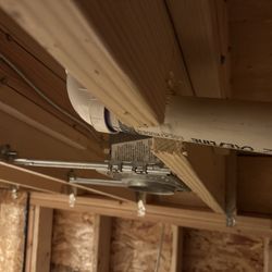 10TH Mountain Plumbing - Cut into my roof rafters which I now have to repair.