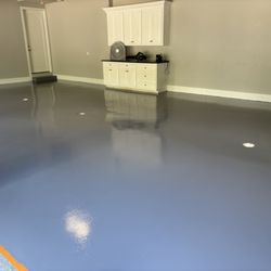 Reel painting - Epoxy floors in 4 Season's Lake Ozark