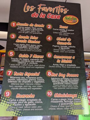 Menu photo 3 Salsitas Mexican Food Phoenix, AZ