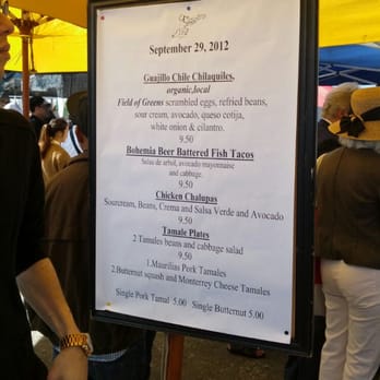 Primavera - Menu in sept 2012 - Mexican Near Me - San Francisco, California Primavera - Menu in sept 2012 - Mexican Near Me - San Francisco, California