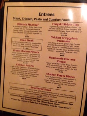 Menu photo 3 The Other Place Pub Boylston, MA