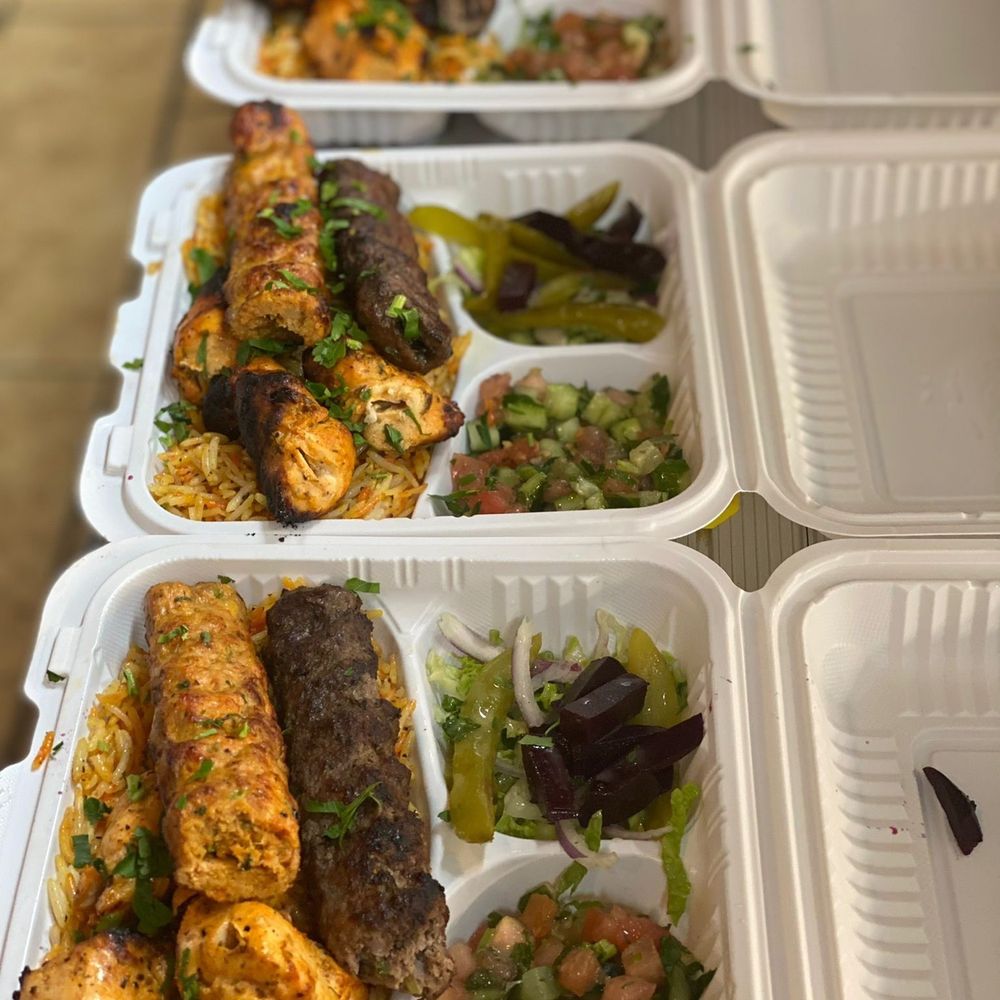 Ruzana - Adana and chicken kebab skewers - Kebab Near Me - Brooklyn, New York