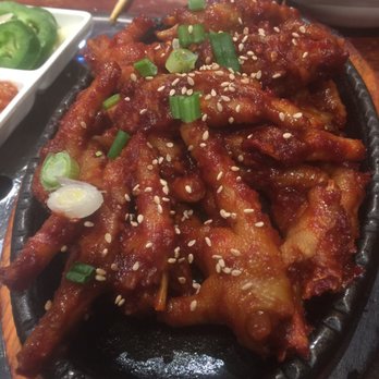 Annangol Restaurant - spicy chicken feet !! awesome. but little bit sweet - Korean Near Me - Annandale, Virginia Annangol Restaurant - spicy chicken feet !! awesome. but little bit sweet - Korean Near Me - Annandale, Virginia