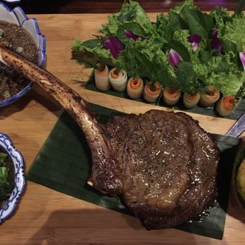 LaoTable - Tomahawk steak - Laotian Near Me - San Francisco, California LaoTable - Tomahawk steak - Laotian Near Me - San Francisco, California