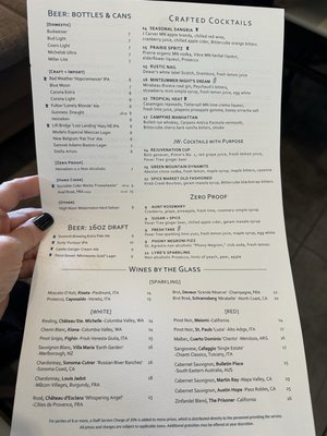 Menu photo 4 Cedar + Stone, Urban Table Bloomington, MN Menu photo 4 Cedar + Stone, Urban Table Bloomington, MN