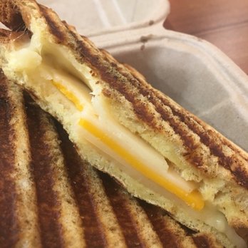 Cafe on L - "Three cheese panini" from the grill. The cheese isn't even melted. - Cafeteria Near Me - Sacramento, California Cafe on L - "Three cheese panini" from the grill. The cheese isn't even melted. - Cafeteria Near Me - Sacramento, California