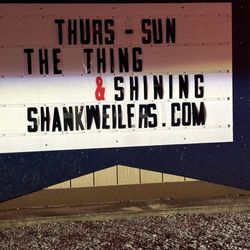 Shankweiler's Drive-in Theatre - Sign