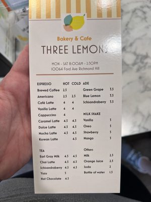 Menu photo 4 Three Lemons Richmond Hill, GA Menu photo 4 Three Lemons Richmond Hill, GA