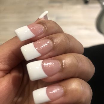 Oviedo Bliss Nail Spa - They look ok here but paint was so stacked and blotchy. Shape is horrible. - Nail Salons Near Me - Oviedo, Florida Oviedo Bliss Nail Spa - They look ok here but paint was so stacked and blotchy. Shape is horrible. - Nail Salons Near Me - Oviedo, Florida