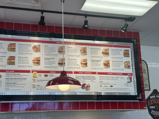 Menu photo 2 Firehouse Subs Chino, CA