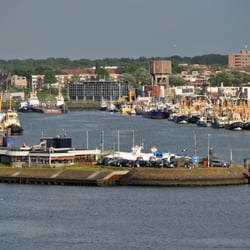 Kop Van De Haven - De kop van de haven vanaf het water gezien.