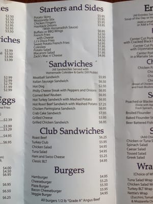 Menu photo 3 Corner Deli Cafe Island Heights, NJ