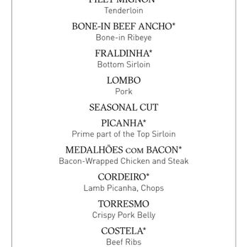 Fogo de Chão - The selection of meats - Brazilian Near Me - Elmhurst, New York Fogo de Chão - The selection of meats - Brazilian Near Me - Elmhurst, New York