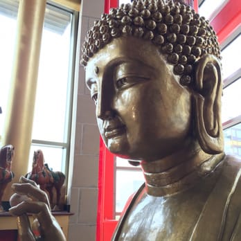 Grace's Mandarin - Giant Buddha near the stairs - Asian Fusion Near Me - Oxon Hill, Maryland