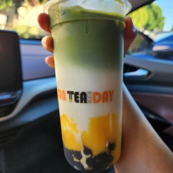 Sun Tea Day - Mango matcha - Bubble Tea Near Me - Arcadia, California Sun Tea Day - Mango matcha - Bubble Tea Near Me - Arcadia, California