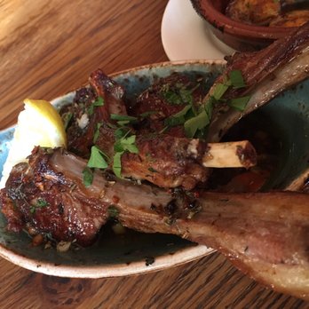 Oresti's Taverna - Chuletas de cordero (lambchops) - Greek Near Me - Amsterdam, New Hampshire