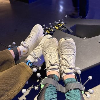 Sandbox VR - Putting on our gear! - Virtual Reality Centers Near Me - San Francisco, California Sandbox VR - Putting on our gear! - Virtual Reality Centers Near Me - San Francisco, California
