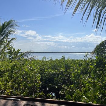 19.5 Km Restaurant - View from countertop seating - Seafood Near Me - Cancún, ROO 19.5 Km Restaurant - View from countertop seating - Seafood Near Me - Cancún, ROO