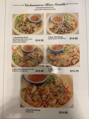 Menu photo 4 Pho Kim An Waimea, HI