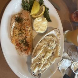 Waterfront Bar & Supper Club - Walleye fillet