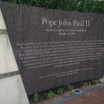 Pope John Paul  II Prayer Garden - Pope John Paul  II Prayer Garden Description - Parks Near Me - Baltimore, Maryland