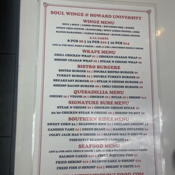 Soul Wingz - Menu - Chicken Wings Near Me - Washington, DC, District of Columbia