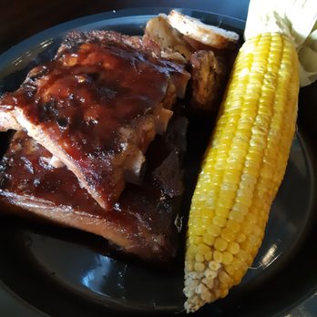Three Broomsticks - Ribs, corn, and potatoes - British Near Me - Orlando, Florida Three Broomsticks - Ribs, corn, and potatoes - British Near Me - Orlando, Florida