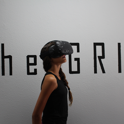The GRID - VR Player in our Virtual Reality POD.