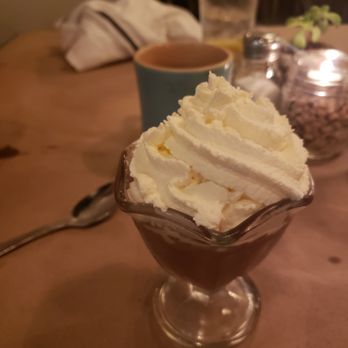 The Copper Fox - The chocolate mousse with an amazing cup of coffee - New American Near Me - Springfield, Vermont The Copper Fox - The chocolate mousse with an amazing cup of coffee - New American Near Me - Springfield, Vermont