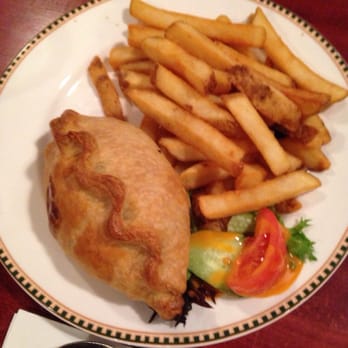 The British Pantry - Lancashire pasty with chips! So great! - Bakeries Near Me - Redmond, Washington