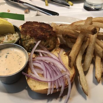 Old Ebbitt Grill - Crab cake sandwich. Excellent! - Bars Near Me - Washington, DC, District of Columbia