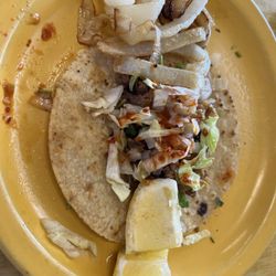 Linda Taqueria - Carne asada taco. There were two