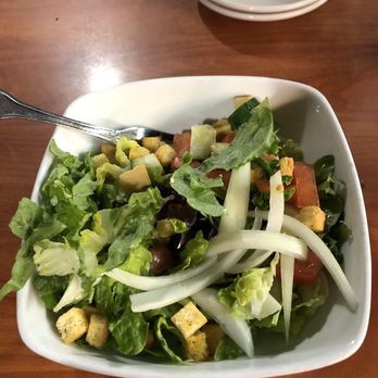 The X-Factor Grill & Cornerstone Restaurant - Fresh and delicious salad / get it with their house dressing! - New American Near Me - Toccoa, Georgia The X-Factor Grill & Cornerstone Restaurant - Fresh and delicious salad / get it with their house dressing! - New American Near Me - Toccoa, Georgia