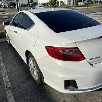Window Tinting21 - OBSESSED! Forgot to take a before picture but EVERYTHING was visible & this car was see thru. Now its not & i'm not so hot inside. - Car Window Tinting Near Me - Orange, California