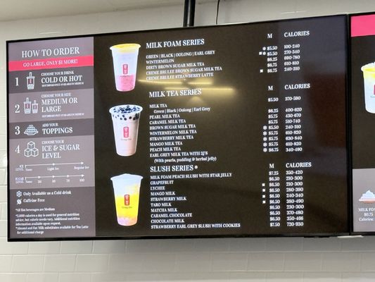 Menu photo 6 Gong Cha Las Vegas, NV