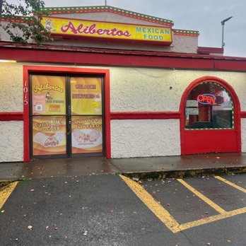 Aliberto's Taco Shop - the front of the building - Mexican Near Me - Lacey, Washington Aliberto's Taco Shop - the front of the building - Mexican Near Me - Lacey, Washington