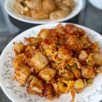 Congee Queen - Congee Queen - Fried Chili Turnip Patties. Still one of the staples to accompany congee. - Chinese Near Me - Markham, Ontario