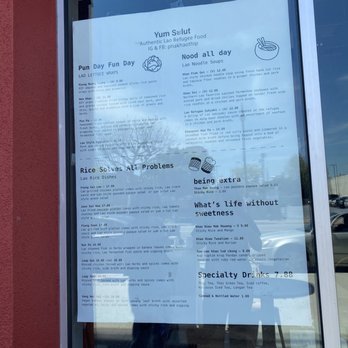 Yum Salut - menu - Laotian Near Me - Los Angeles, California Yum Salut - menu - Laotian Near Me - Los Angeles, California