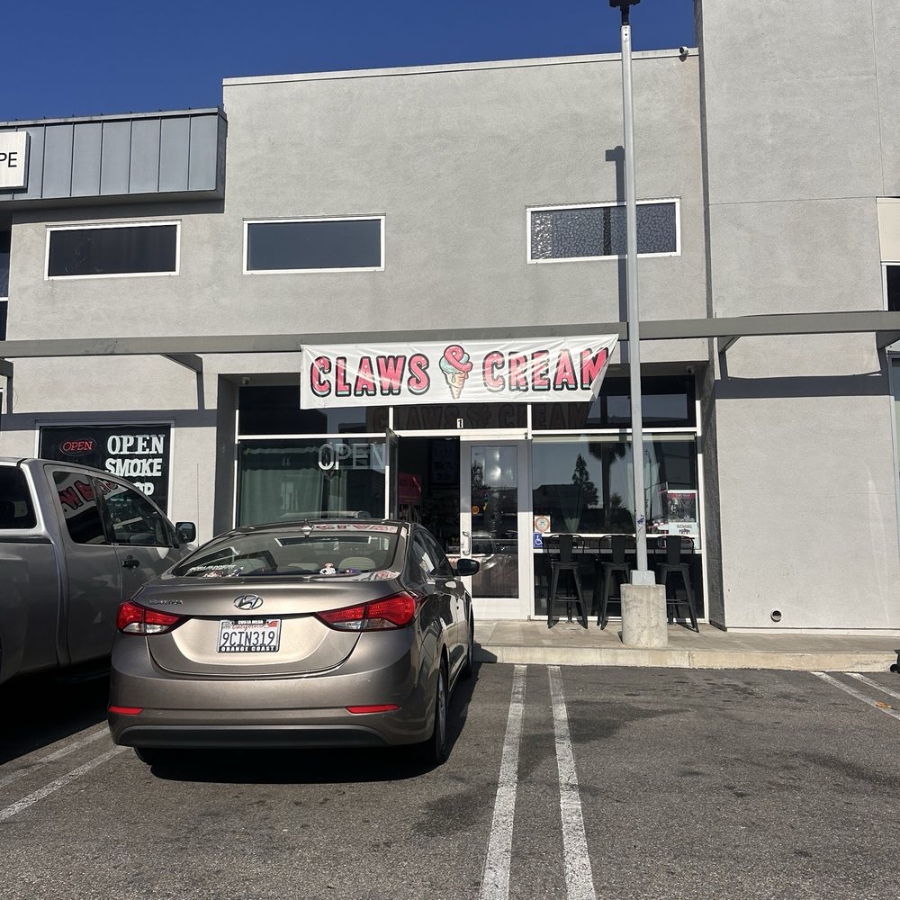 Claws and Cream - Outside - Coffee & Tea Near Me - Garden Grove, California Claws and Cream - Outside - Coffee & Tea Near Me - Garden Grove, California