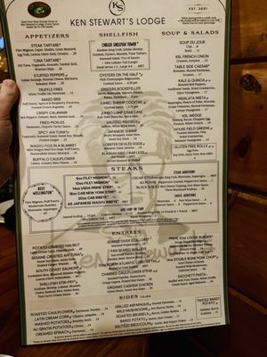 Menu photo 1 Ken Stewart's Lodge Akron, OH