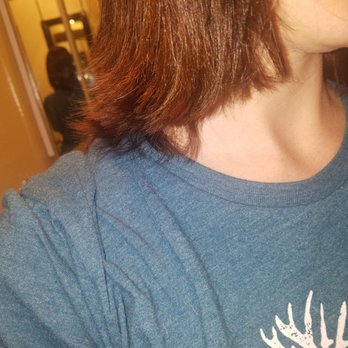 Simply Shear & Spa - Again, more uneven pieces. - Hair Salons Near Me - Lakeside, California Simply Shear & Spa - Again, more uneven pieces. - Hair Salons Near Me - Lakeside, California