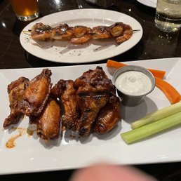 wings and shrimp wings and shrimp