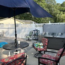 Royal Spa - New hot tub on our deck.