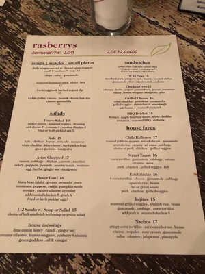 Menu photo 4 Rasberrys Catering & Bistro Ketchum, ID Menu photo 4 Rasberrys Catering & Bistro Ketchum, ID