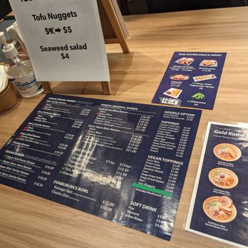 Ramen Misoya - the menu and prices - Ramen Near Me - Toronto, Ontario Ramen Misoya - the menu and prices - Ramen Near Me - Toronto, Ontario