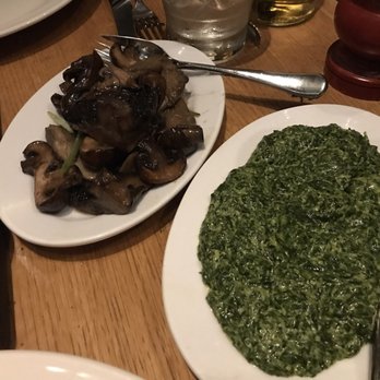 Tramshed - Mushrooms and creamed spinach - British Near Me - London, XGL