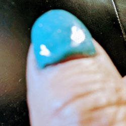 P Nails - That's how thick the fill is
