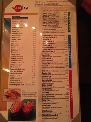 Menu photo 3 Samba Steak & Sushi Framingham, MA