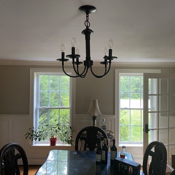 David Cassidy Master Electrician - Old dining room light - Electricians Near Me